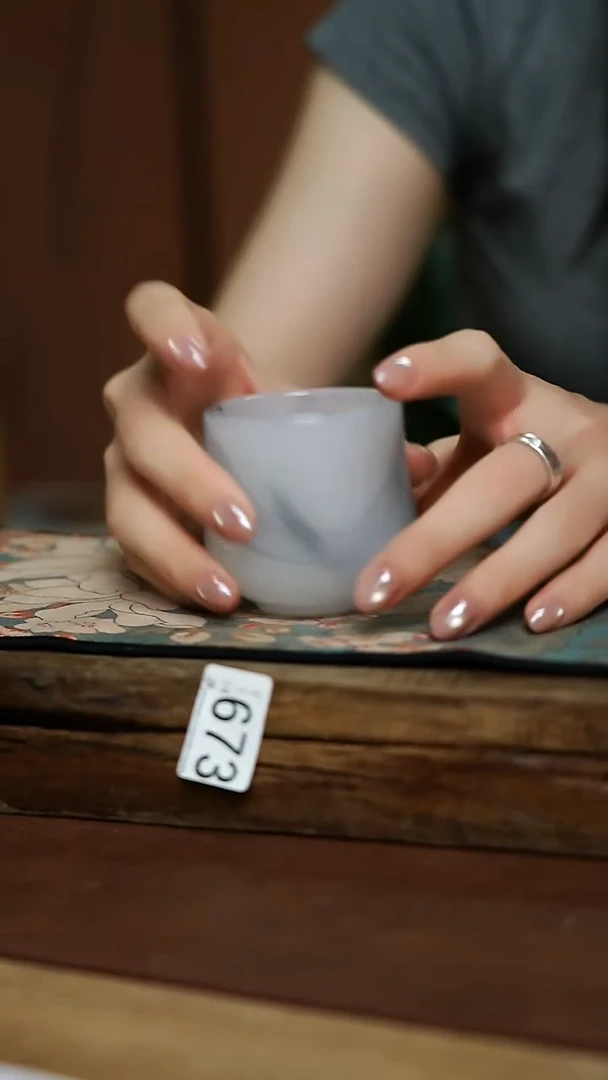 福利！！设计师系列 白玉瓷主人杯