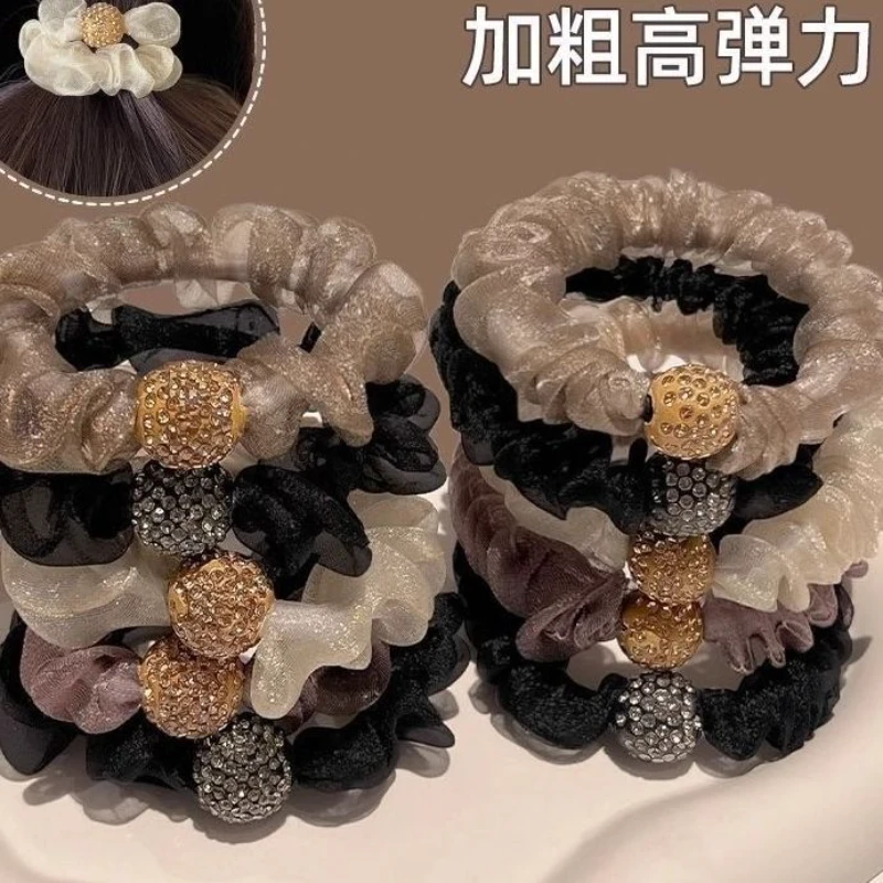 民族风百搭日韩ins发圈头饰森系发绳2025简约甜美风