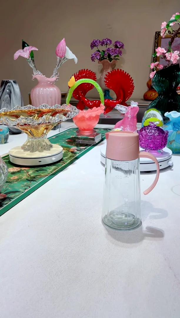 琉璃手工艺品   油壶一个