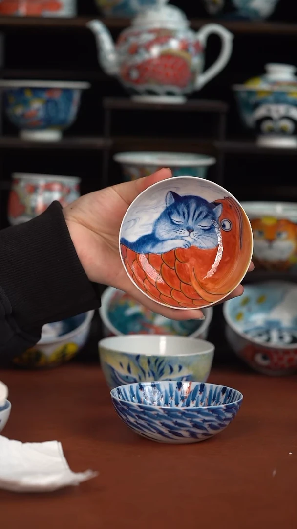 老师作品墨渊普洱杯（微瑕福利）