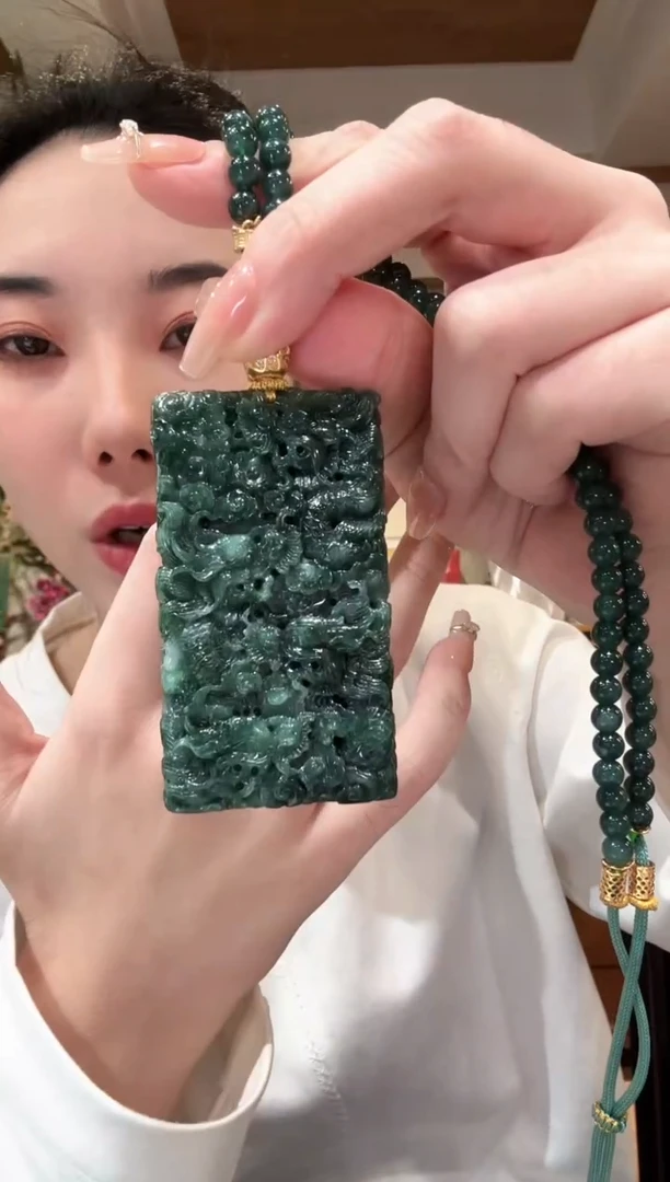 【闪购商品】翡翠颈饰未镶嵌国风