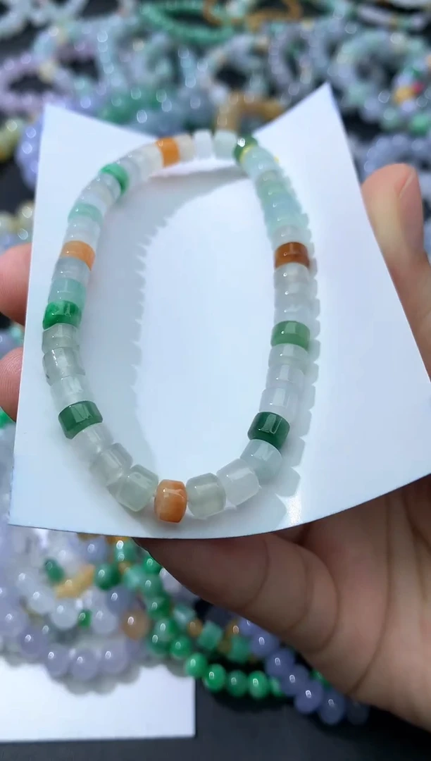 未镶嵌手链翡翠手串