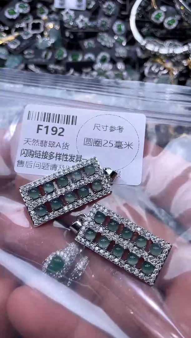 【闪购商品】翡翠颈饰未镶嵌F192多样性发其一