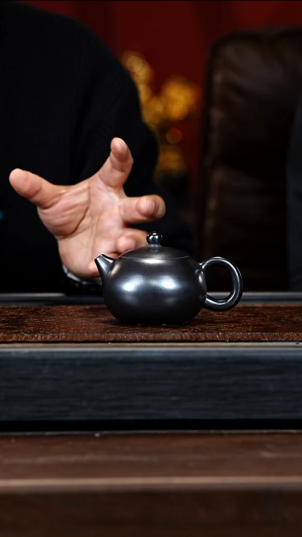 宜兴紫砂YHY 古乌泥 西施 150cc