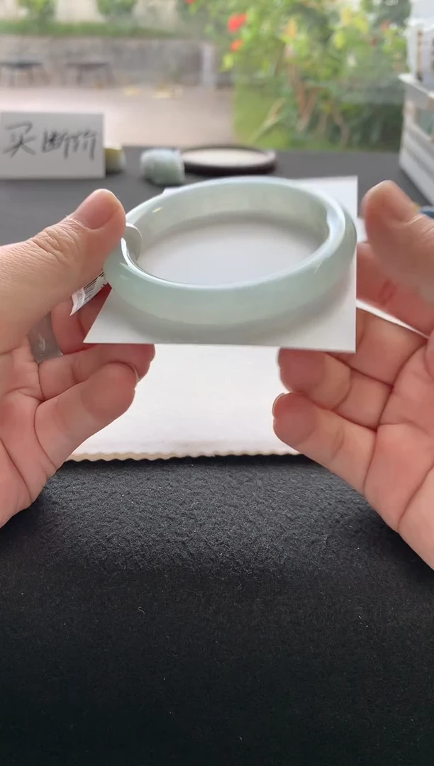 未镶嵌手镯翡翠D**.55.6圆条Y3787买断