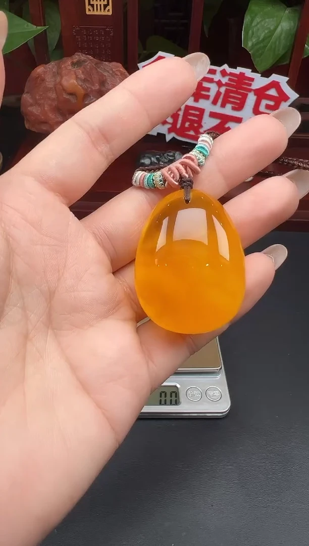 蜜蜡颈饰未镶嵌吊坠TA60多样性发其一