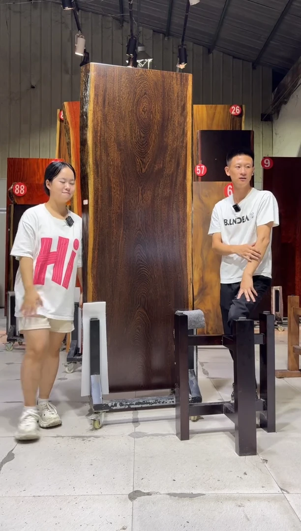 木无*气刚果花梨大板尺寸：199*72*73*7.7
