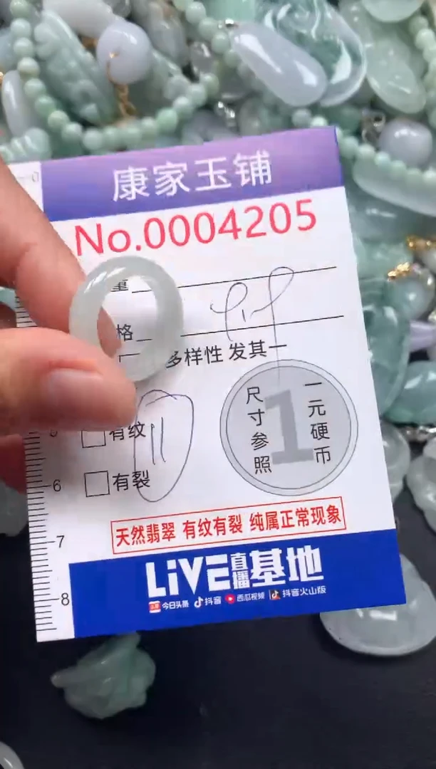 颈饰未镶嵌翡翠4205