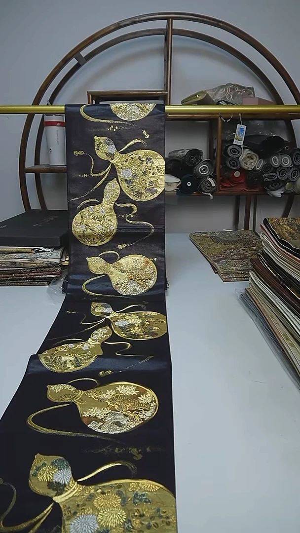 织绣70西阵织六通葫芦