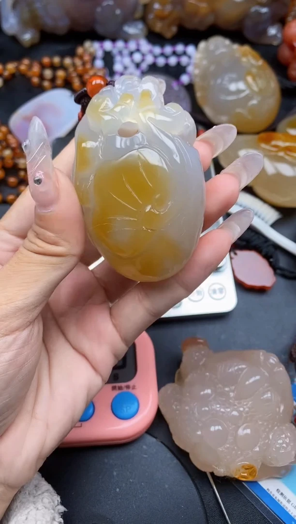 【闪购商品】玛瑙/玉髓颈饰未镶嵌ll