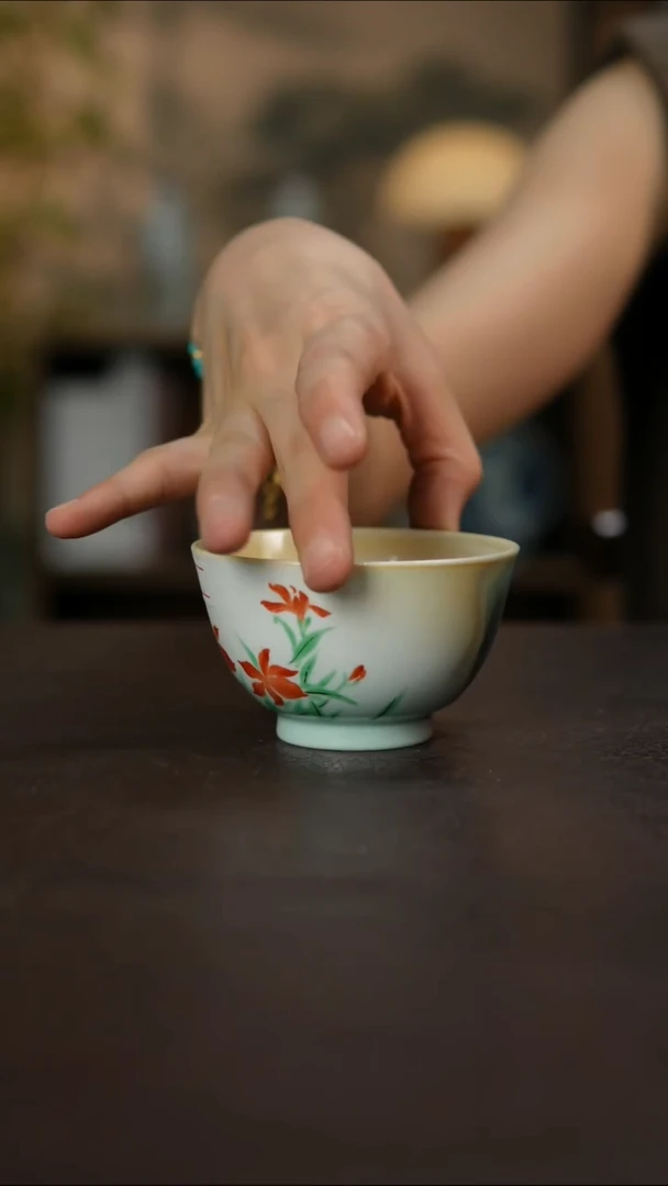 杯景德镇陶瓷杯碗柴烧多人瑕疵