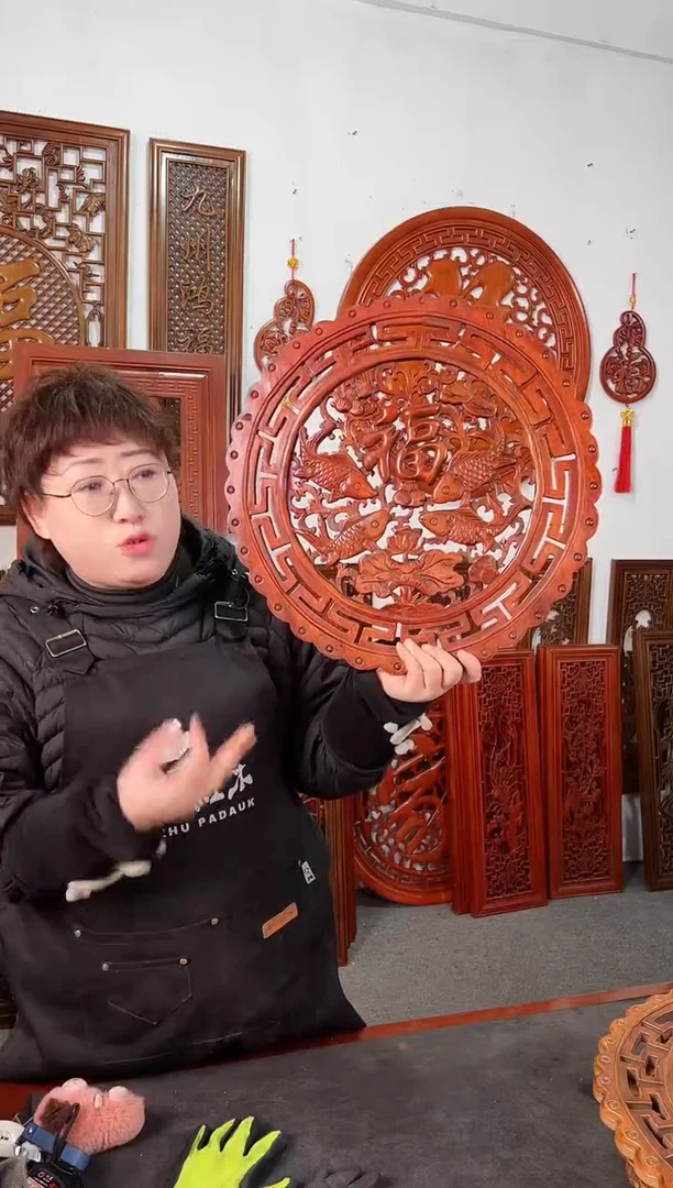 【闪购商品】香樟木木雕48公分  四平八稳  微瑕处理不退不换