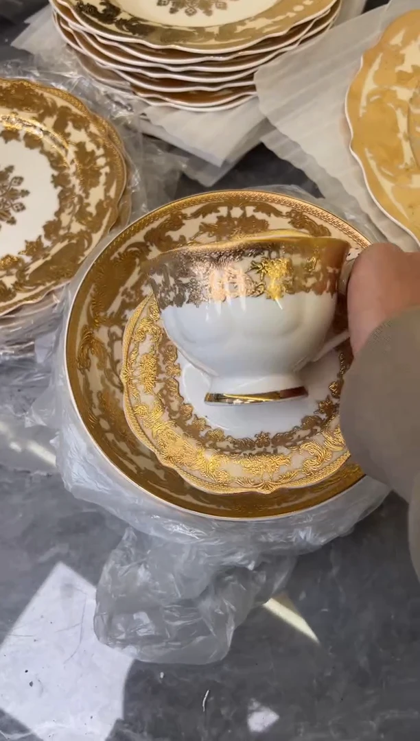 瓷片220cc杯碟一单一套尾单