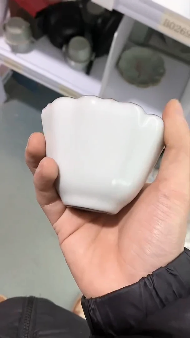 【闪购商品】瓷片陶瓷茶器孤品105白