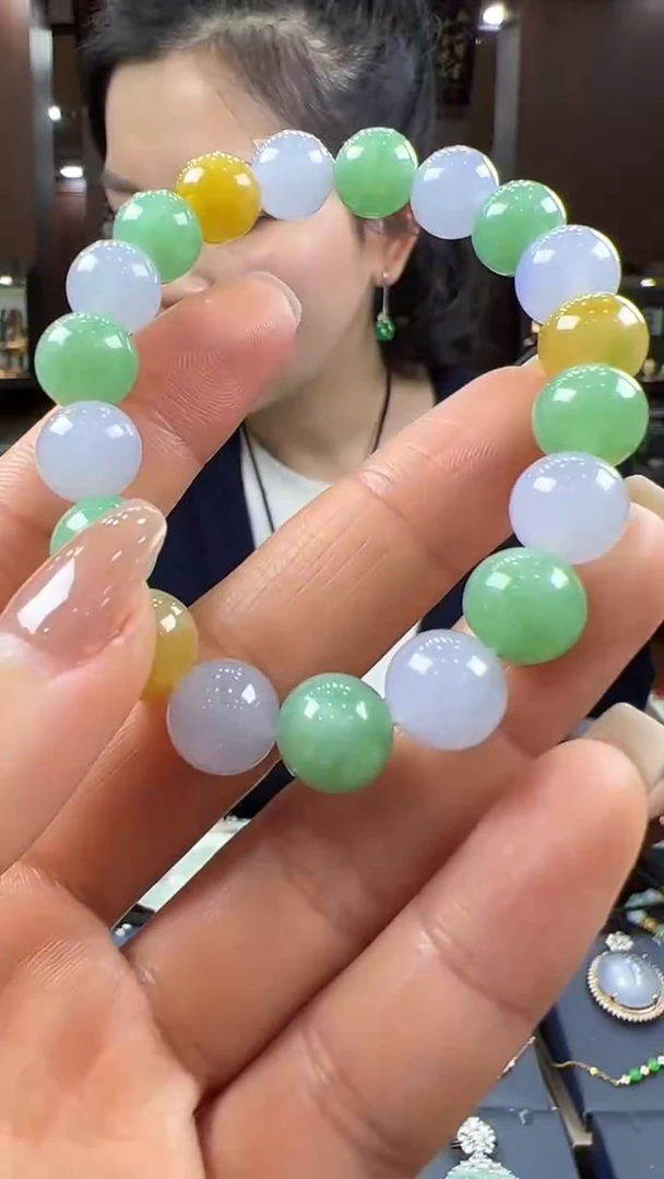 【闪购商品】翡翠挂件未镶嵌手串