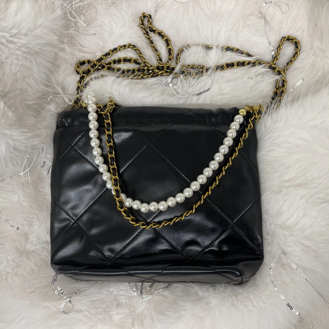 简约百搭高级感2024新大容量女包6881黑