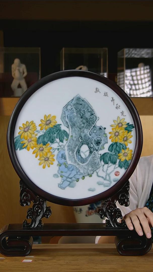 屏风陶瓷设计陶创意