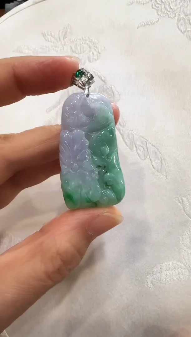 颈饰未镶嵌翡翠国风