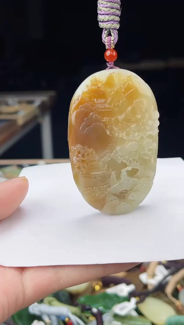 颈饰未镶嵌和田玉1