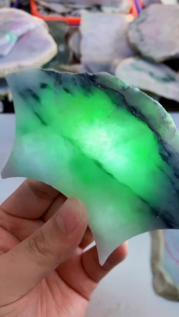 【闪购商品】翡翠颈饰未镶嵌0东0翡翠珠宝874