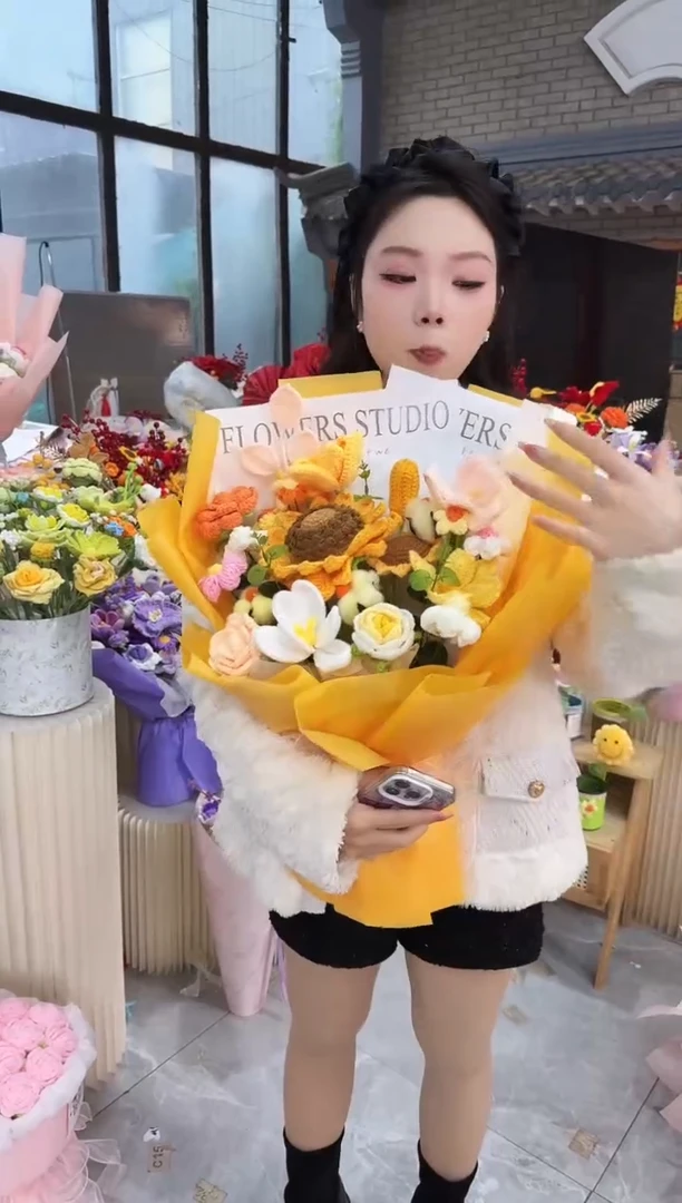 非遗手工定制花束，孤品清仓！！