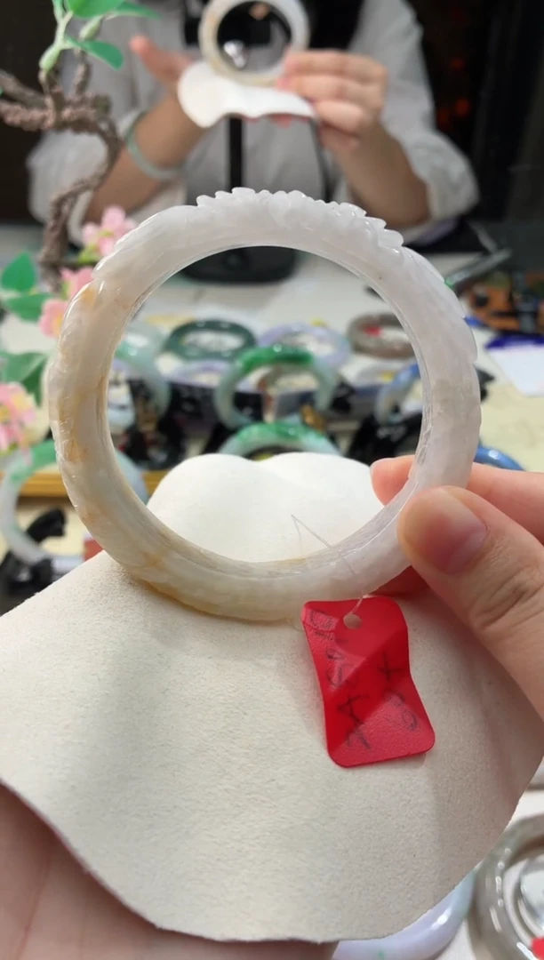 未镶嵌手镯翡翠2  翡翠手镯 60