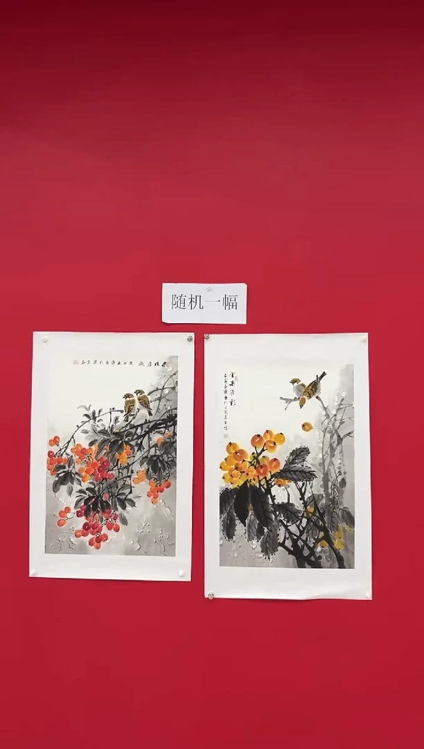 国画经典国画宣纸手绘2.7平尺