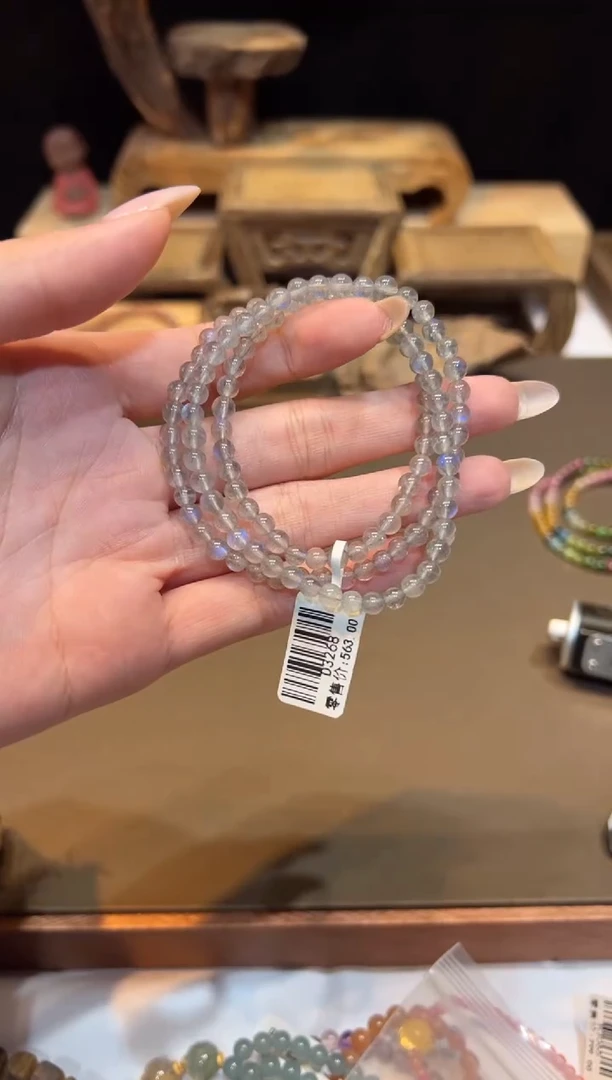 未镶嵌手链长石手饰@@D3268