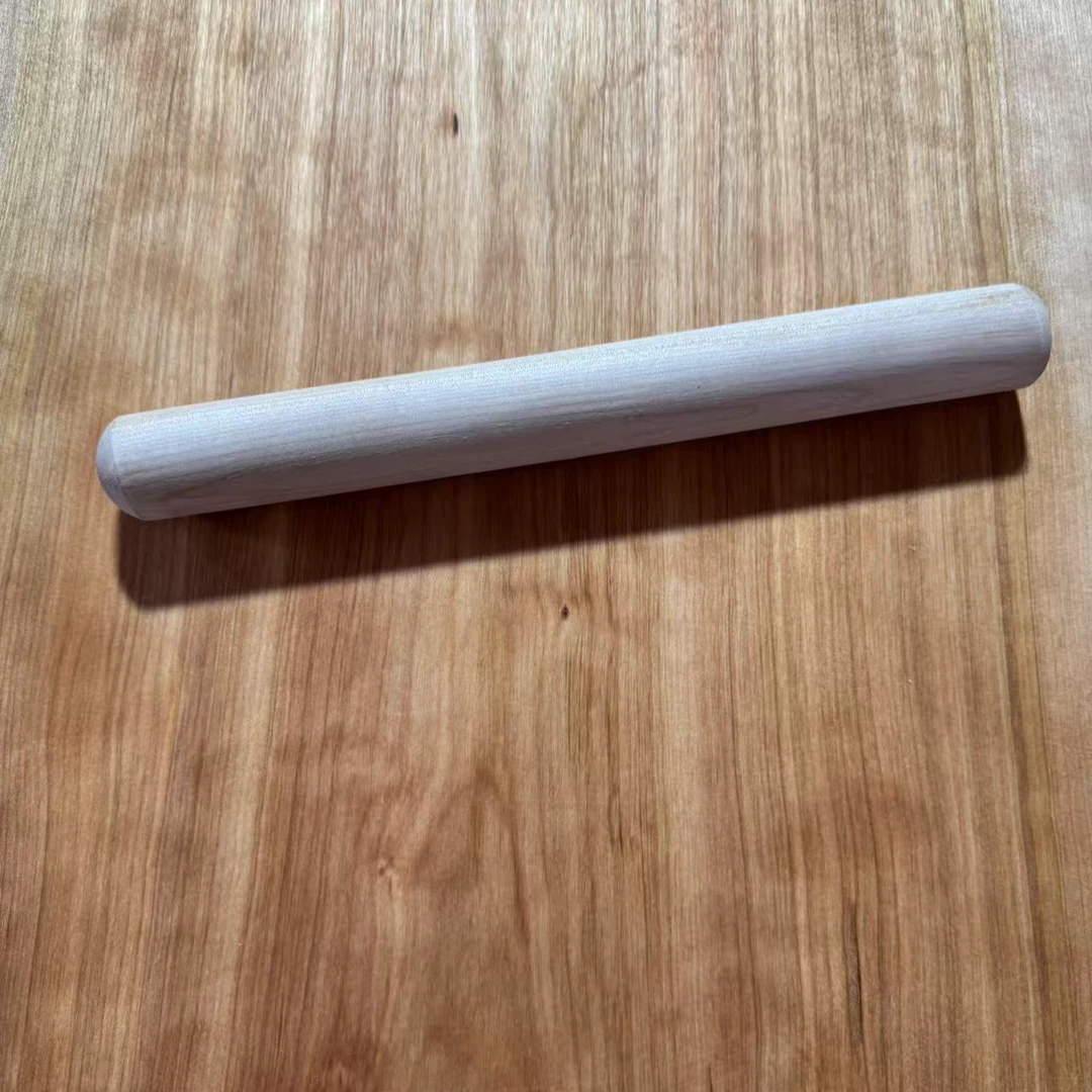 俄罗斯枫桦木实木整木擀面杖（长25-直径2.8）cm厘米