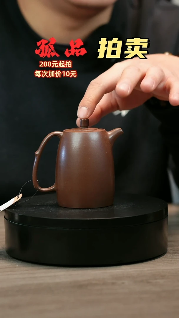 茶壶紫砂明*H1463赵信军高井栏