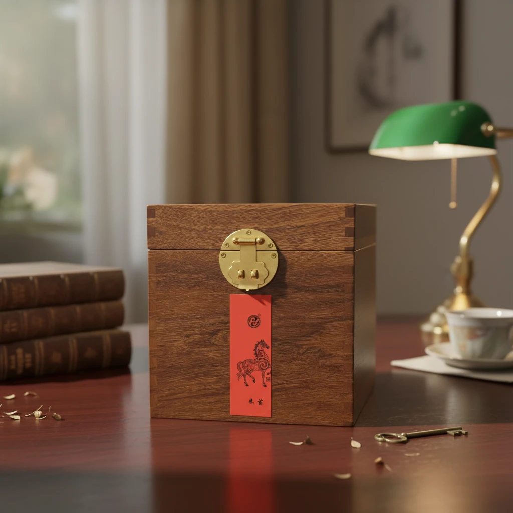 【三周年·马首】28泡 肉桂 定制木箱 正岩山场