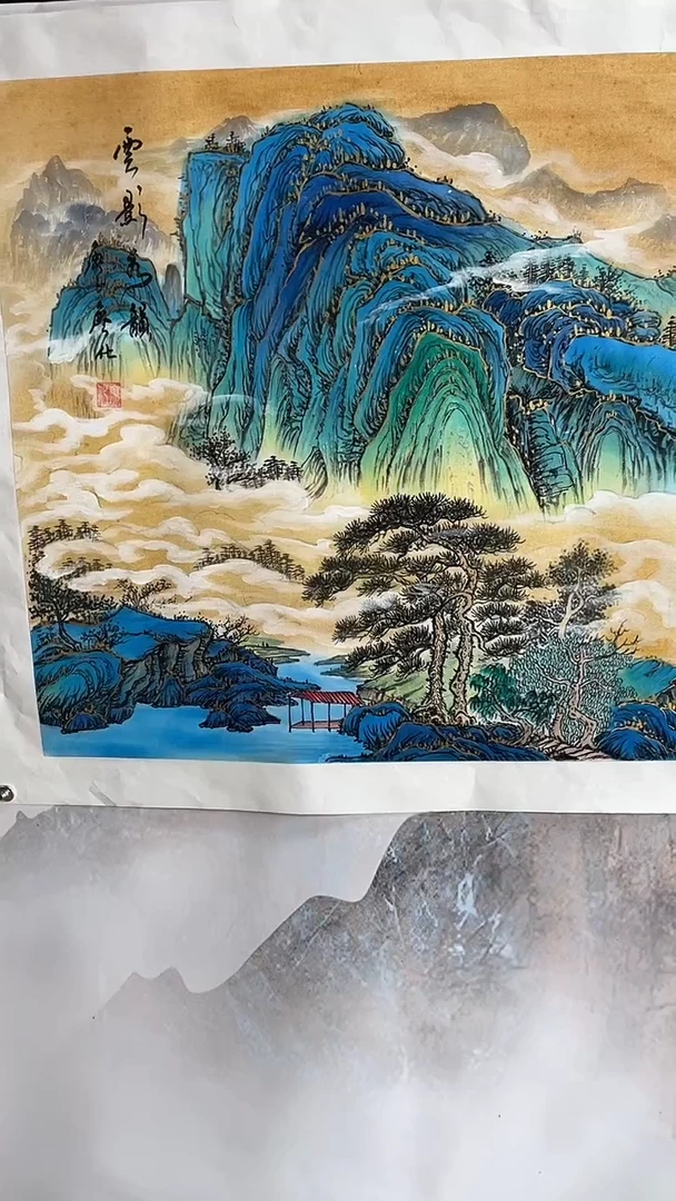 国画廖化老师国画作品