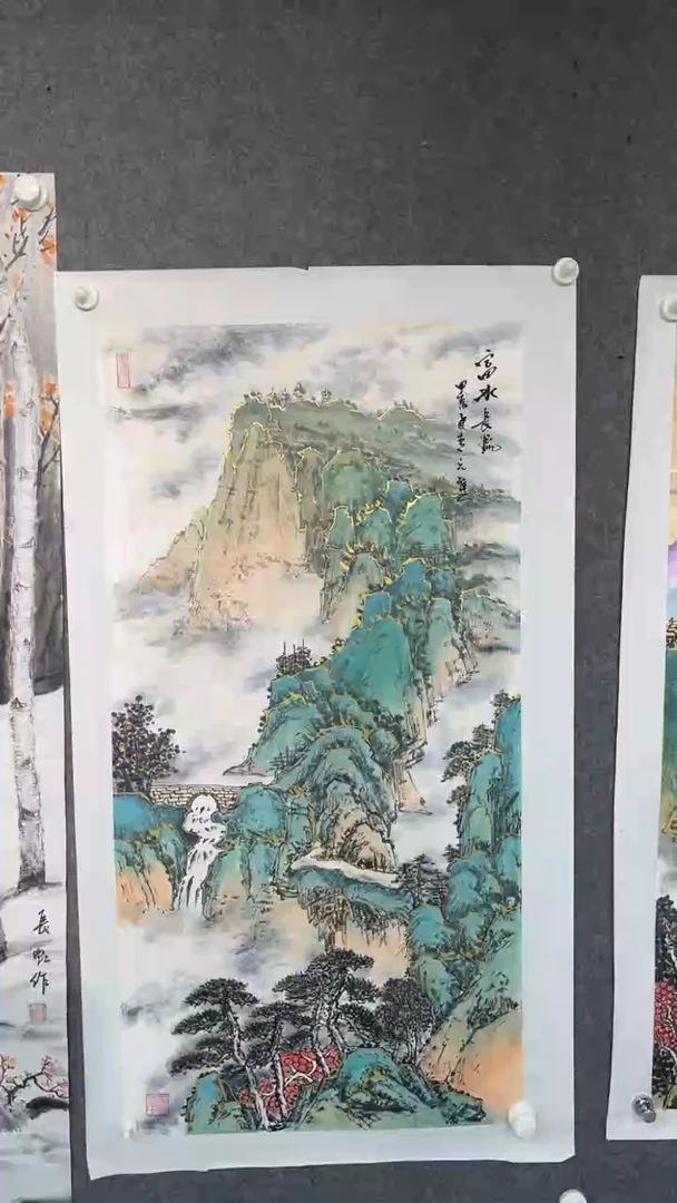 国画丁元进老师三尺整张