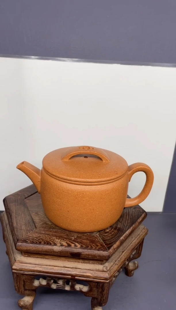 【闪购商品】紫砂茶壶老降坡汉瓦壶