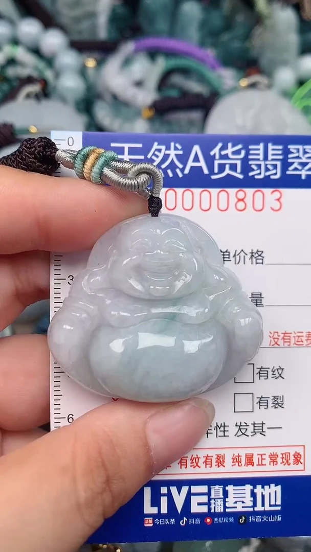 翡翠未镶嵌颈饰...0000803