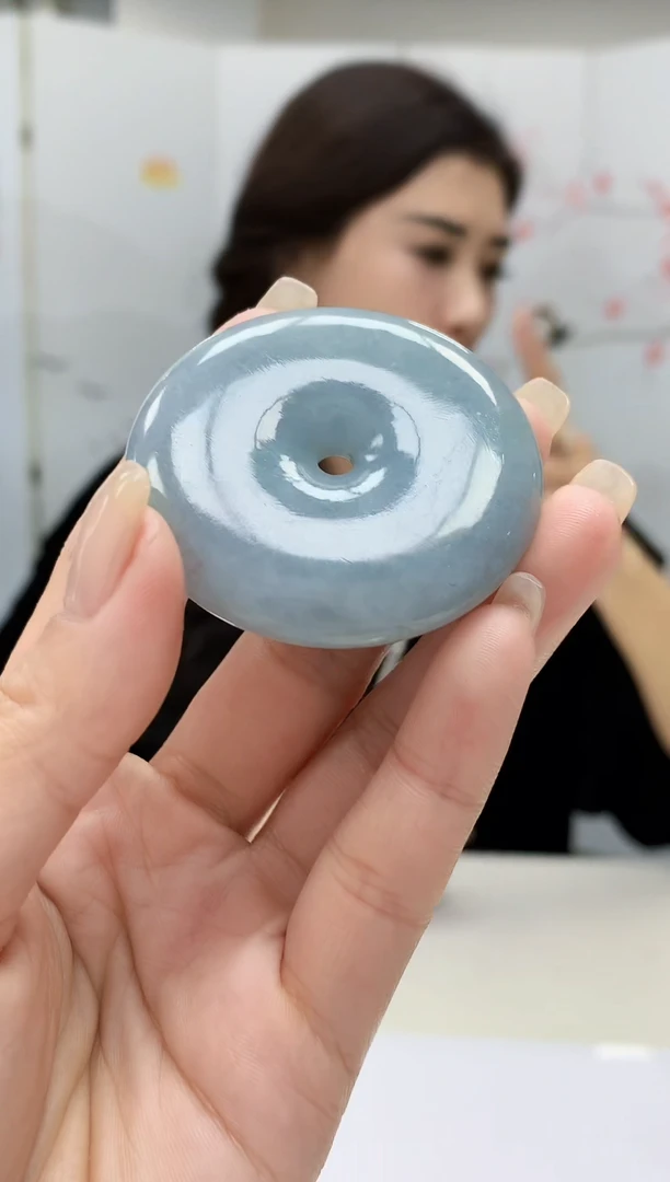 【闪购商品】定制翡翠未镶嵌4829lr-毛货挂件30