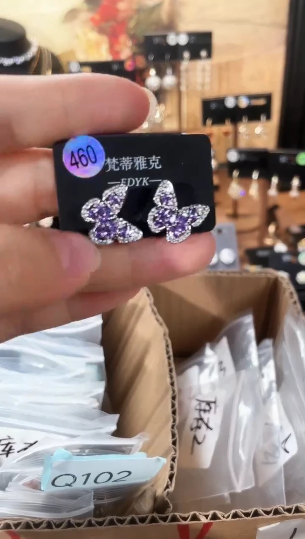 合金925银锆石梵460