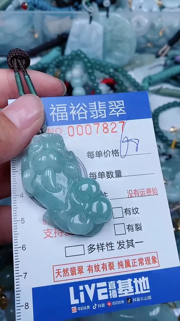 【闪购商品】翡翠颈饰未镶嵌...0007827