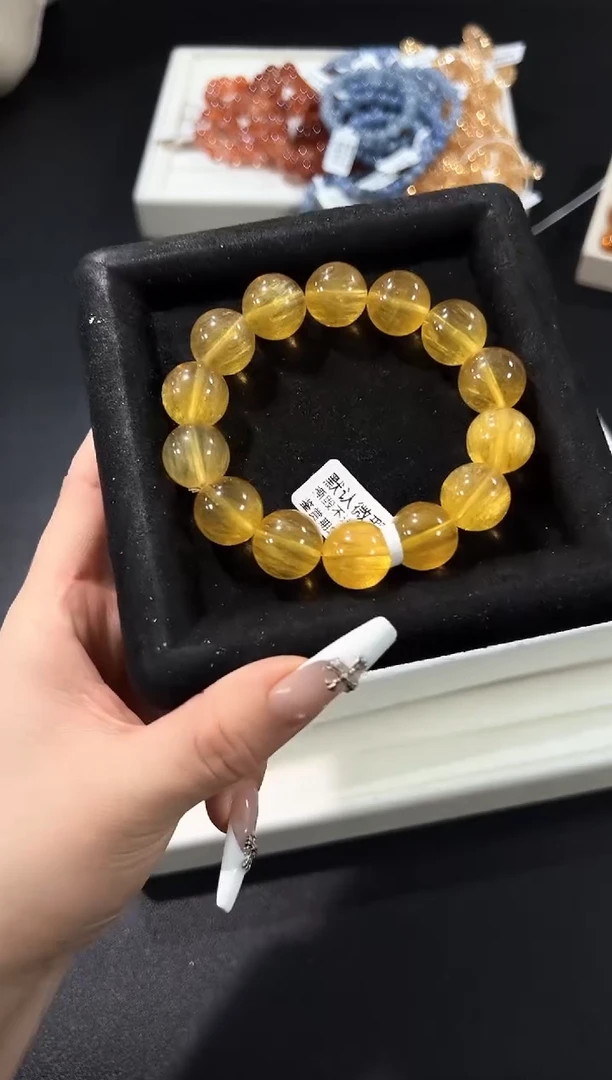 未镶嵌手串萤石96g多样性发其一【1条】默认微瑕15mm