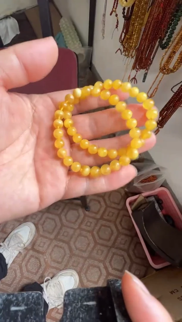 【闪购商品】琥珀珠宝奇石未镶嵌/多样性发一件/无证书/7mm