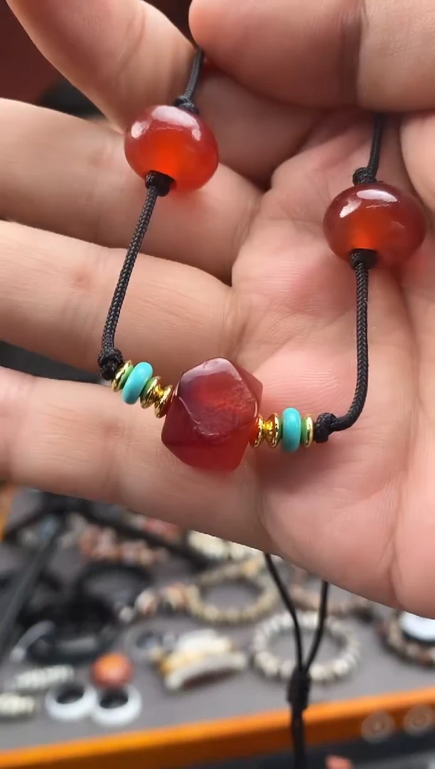 未镶嵌颈饰玛瑙/玉髓-0719 -44