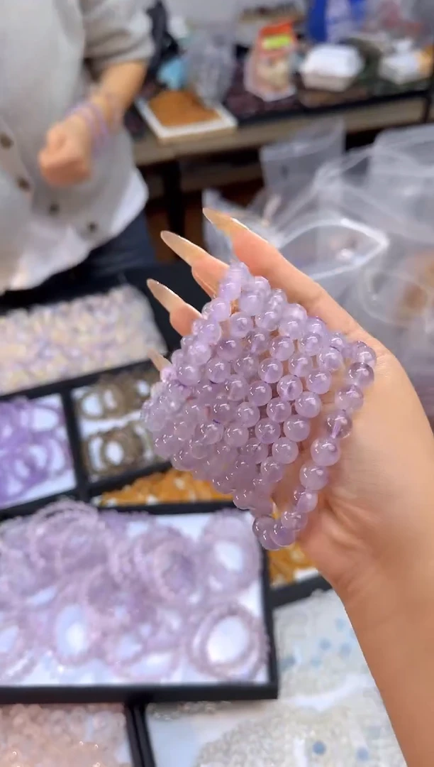 【闪购商品】水晶手串未镶嵌001/多样性发其一/卡9