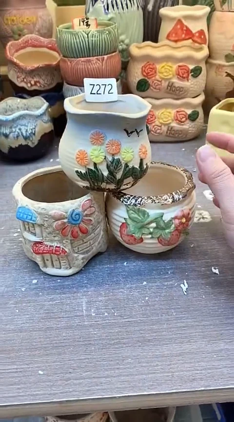 @@陶瓷多肉花盆Z272