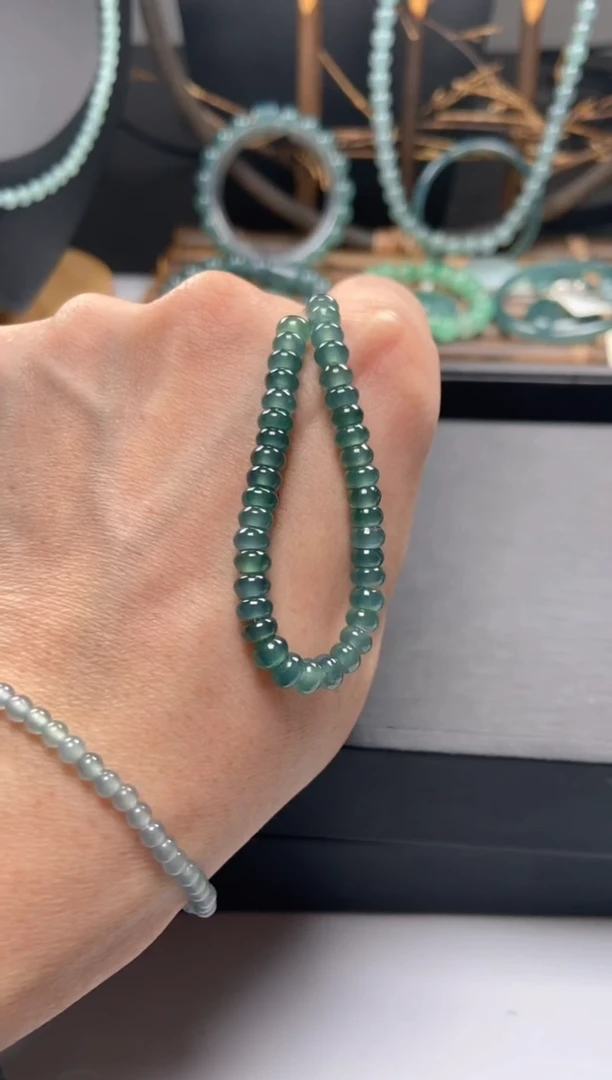 【闪购商品】翡翠手链未镶嵌多样性发货算盘珠
