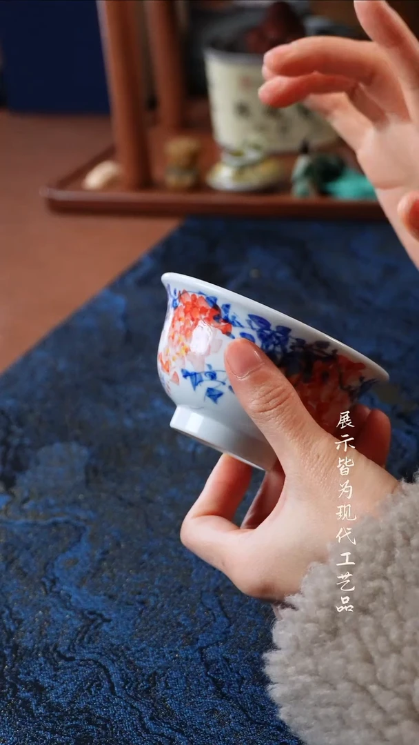 柚野写意紫藤花压手