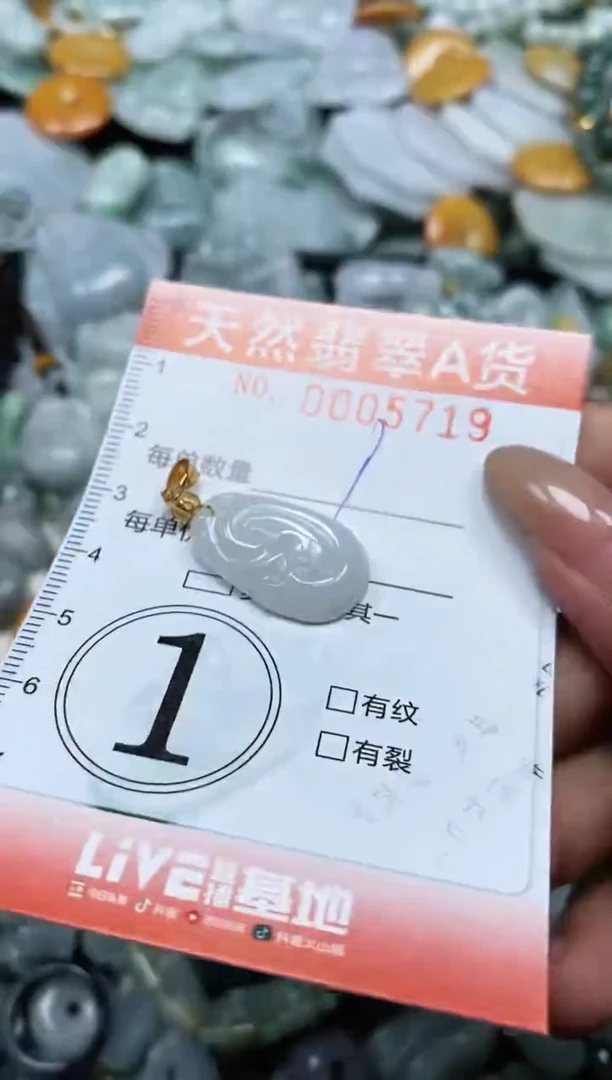 翡翠未镶嵌颈饰闪购0005719