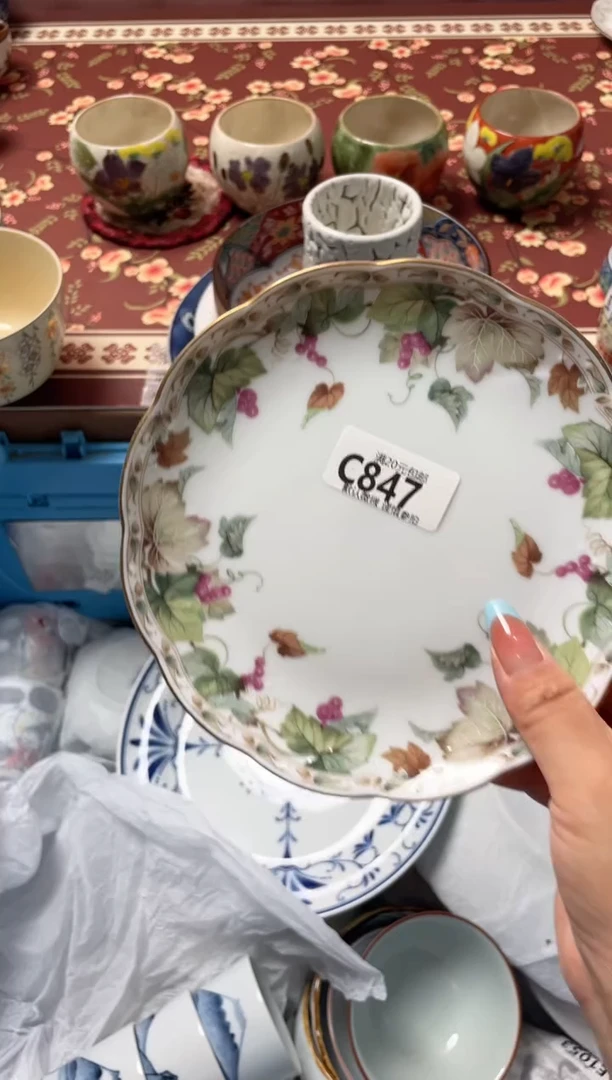 瓷片微*瓷器瓷器C847