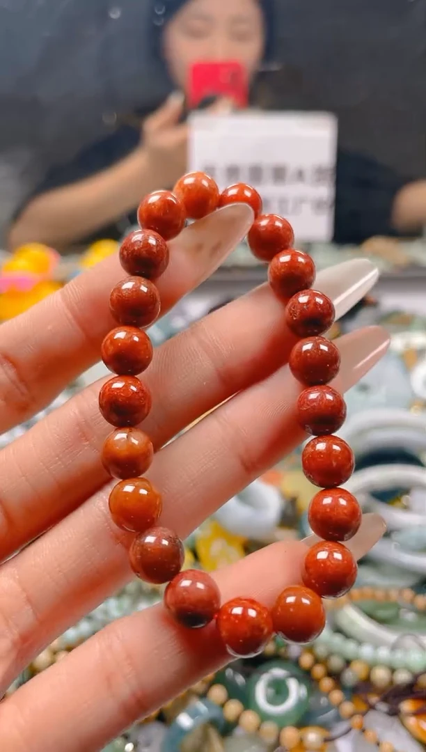 【闪购商品】翡翠颈饰未镶嵌7-8MM/K/翡翠A货一图一物