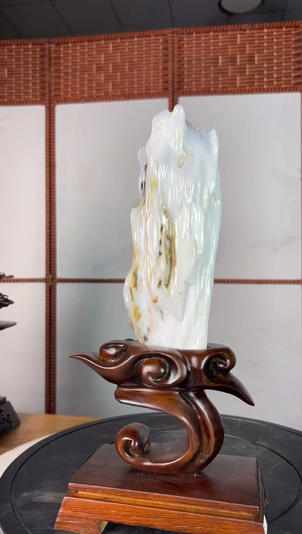 未镶嵌珠宝奇石硅化玉1