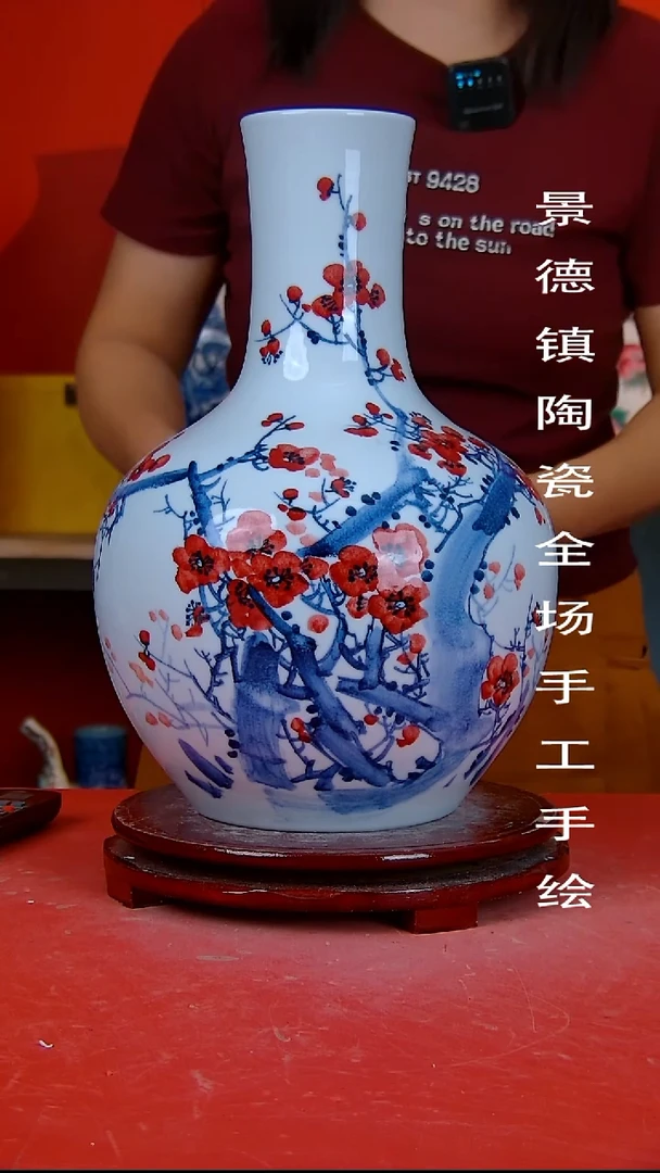 摆件景德镇陶瓷 全场手工手绘26